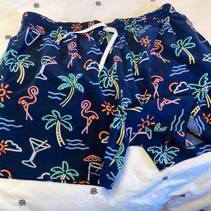 Chubbies mens bathing suit worn twice XL 2020 season